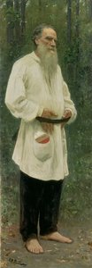 Lev Tolstoin (1828-1910) muotokuva 1901